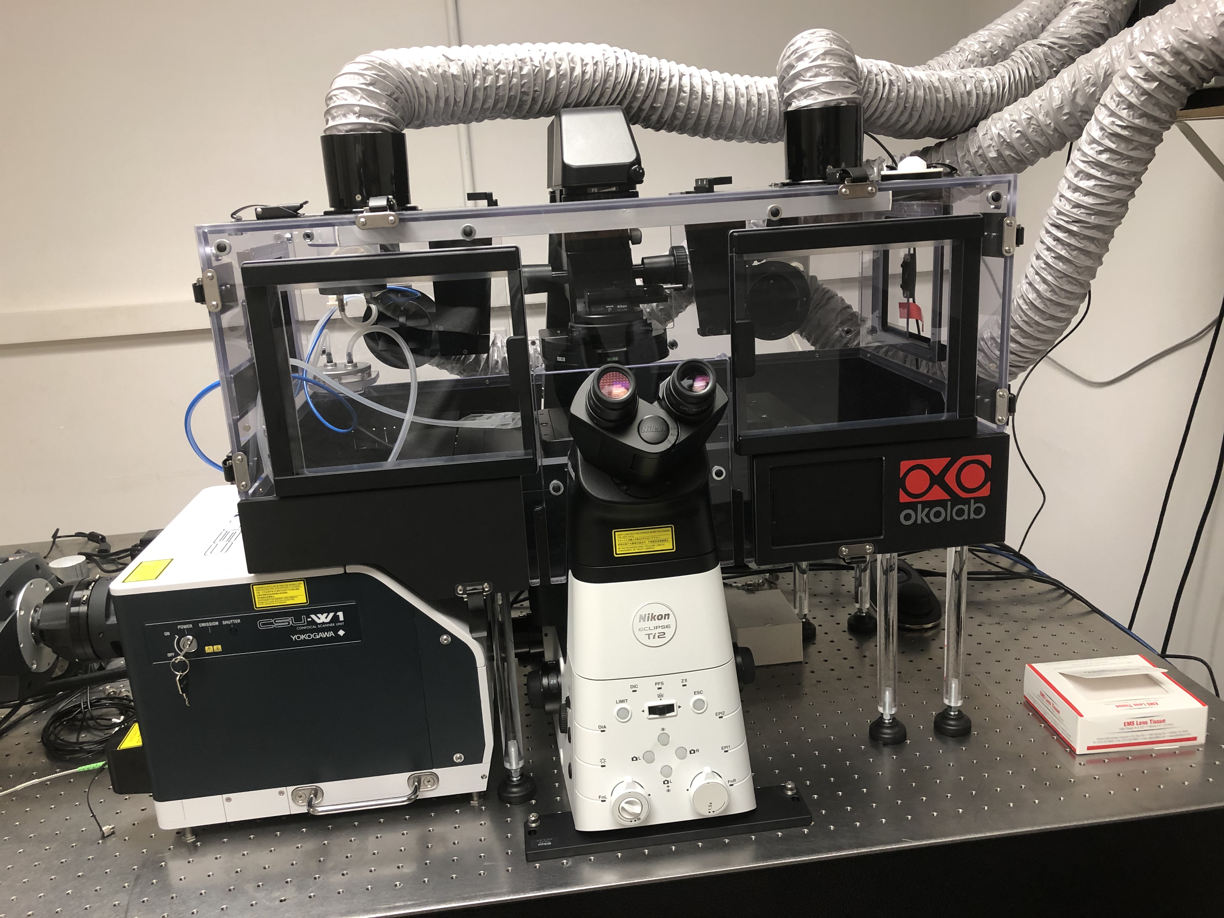 Nikon CSUW1 Spinning Disk Confocal Microscope Biological Science